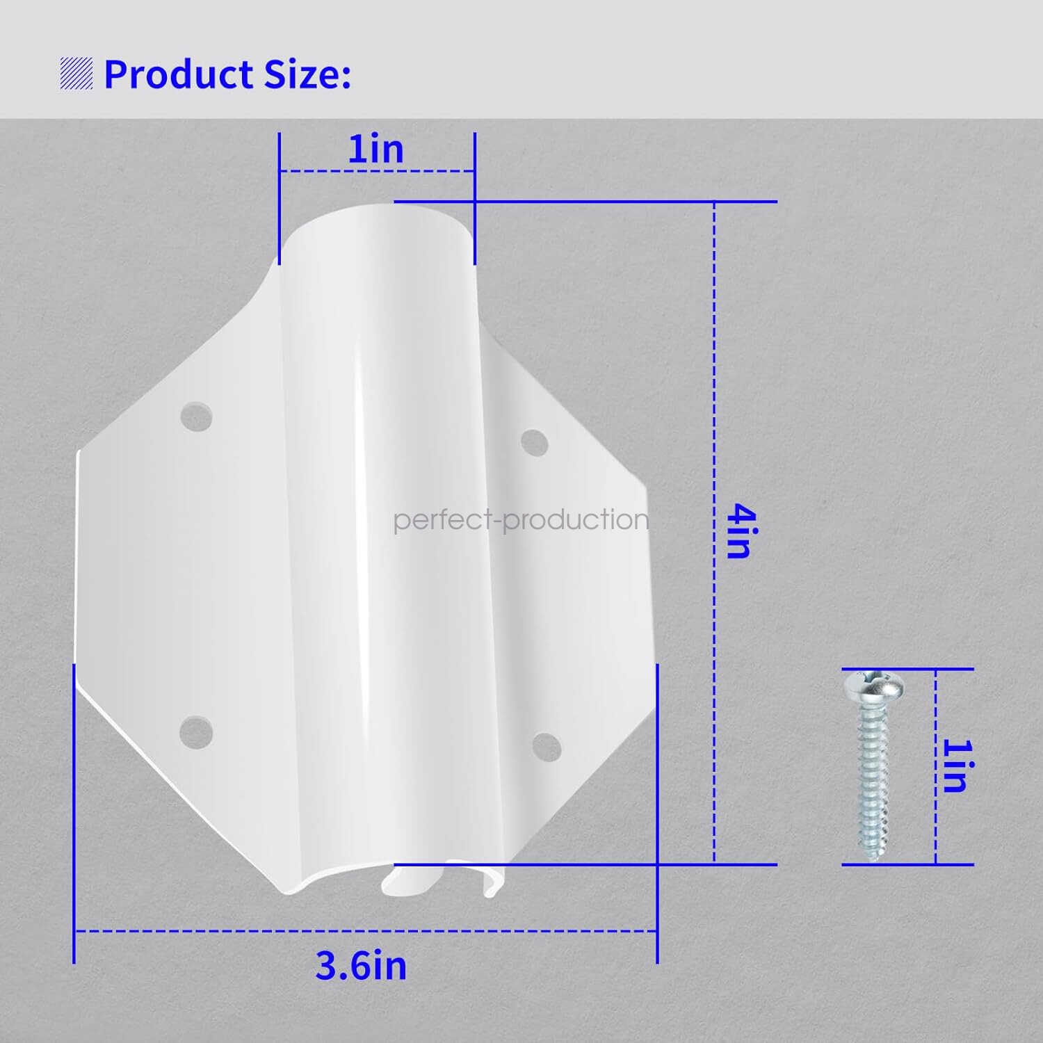 Side Mount Flag Holder Steel Side Mount Wall Mount Bracket with Screws gallery