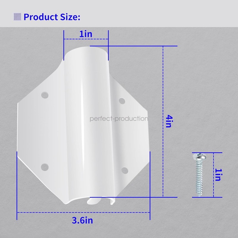 Side Mount Flag Holder Steel Side Mount Wall Mount Bracket with Screws gallery