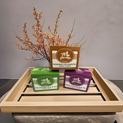 Bundle Pack, CHAMOMILE AND GINGER / STRAWBERRY BLACK TEA/ HIBISCUS RASPBERRY TEA