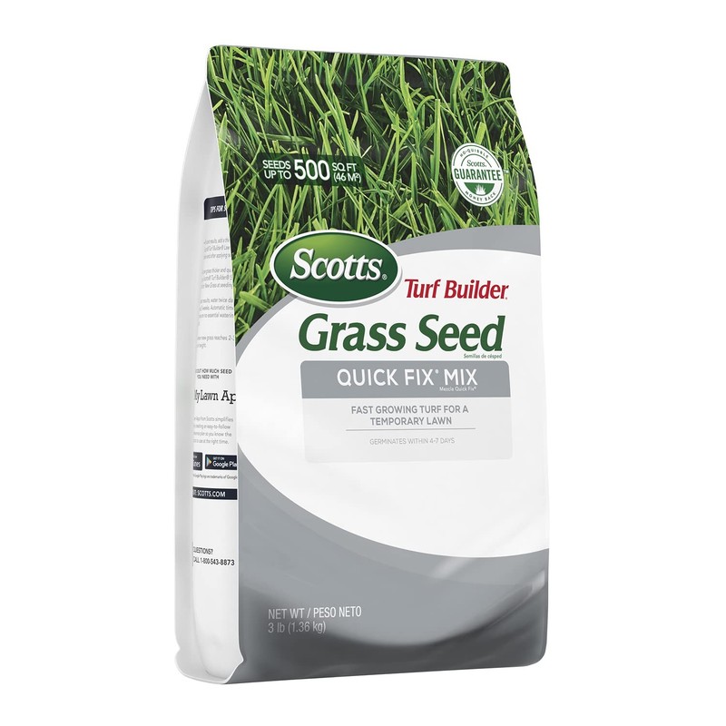 Scotts Turf Builder Grass Seed Quick Fix Mix 3 Lbs. 6-Pack 18272 gallery