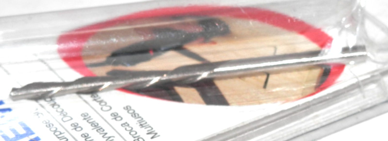 Dremel 561 Multi-Purpose Drill Bit • Wood Plastic Laminate Aluminum Vinyl 1/8" gallery
