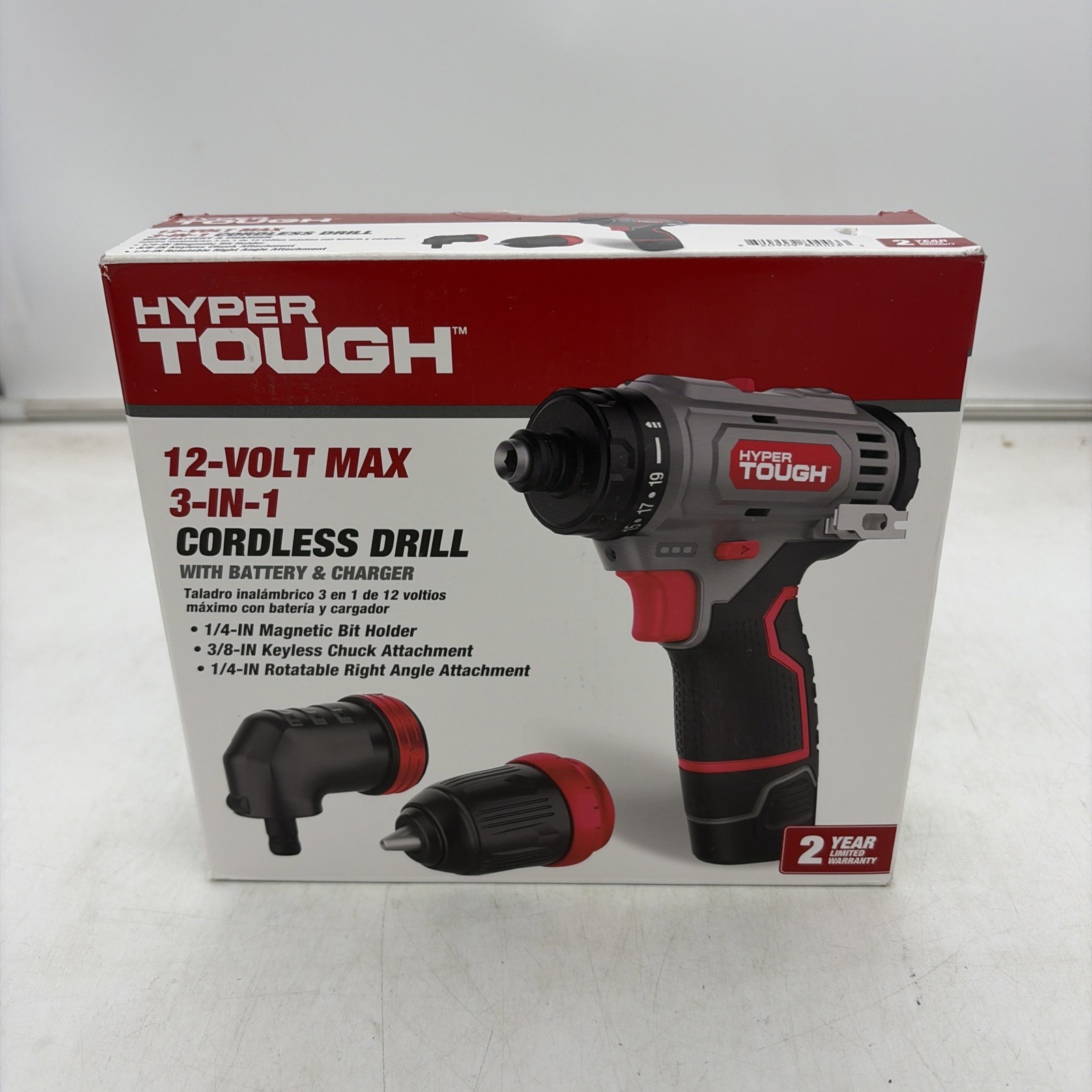 12V Max Lithium-Ion 3-in-1 Multi-Head Power Drill Set with 1.5Ah Battery gallery