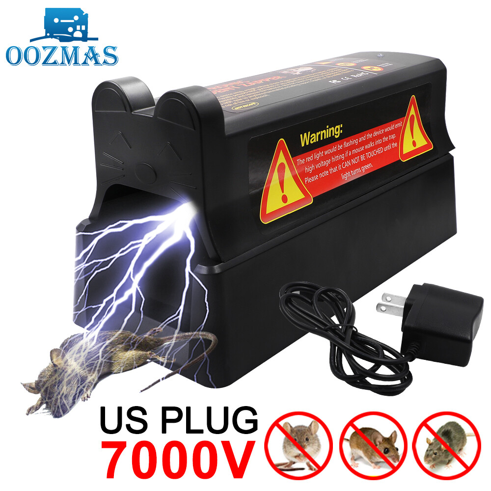 Electronic Mouse Trap Victor Control Rat Killer Pest Electric Rodent Zapper US gallery