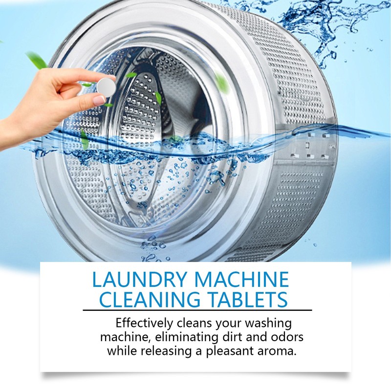 Washing Machine Cleaning Effervescent Tablets - 12 PCS - Deep Clean Formula gallery