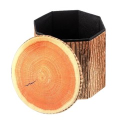 Tree Stump Storage Stool,Multifunctional Toy Storage Box,Tree Stump Stool, Fo…