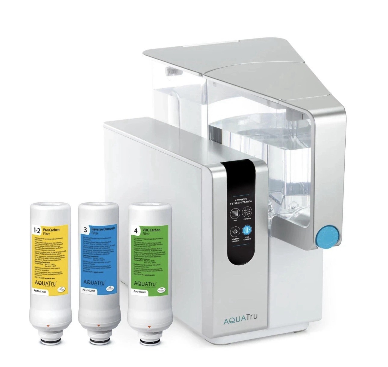 AquaTru Classic Countertop Reverse Osmosis Water Purifier System (WH) AT2040 gallery