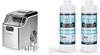 Countertop Ice Cube Maker - 45Lbs/Day, 24 Ice Cubes in 13 Mins, Cleaner Included gallery