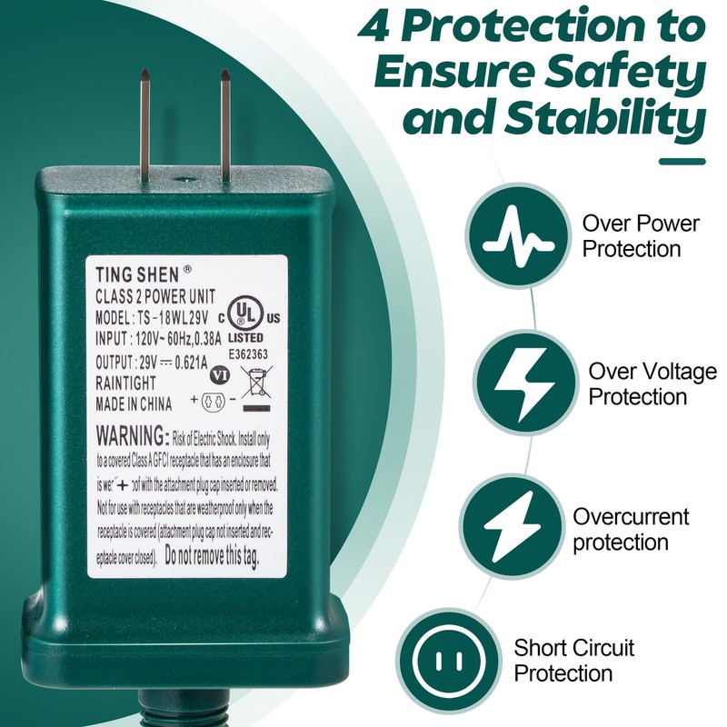 Enhon 29V LED Power Supply, UL Certification Transformer Replacement... gallery