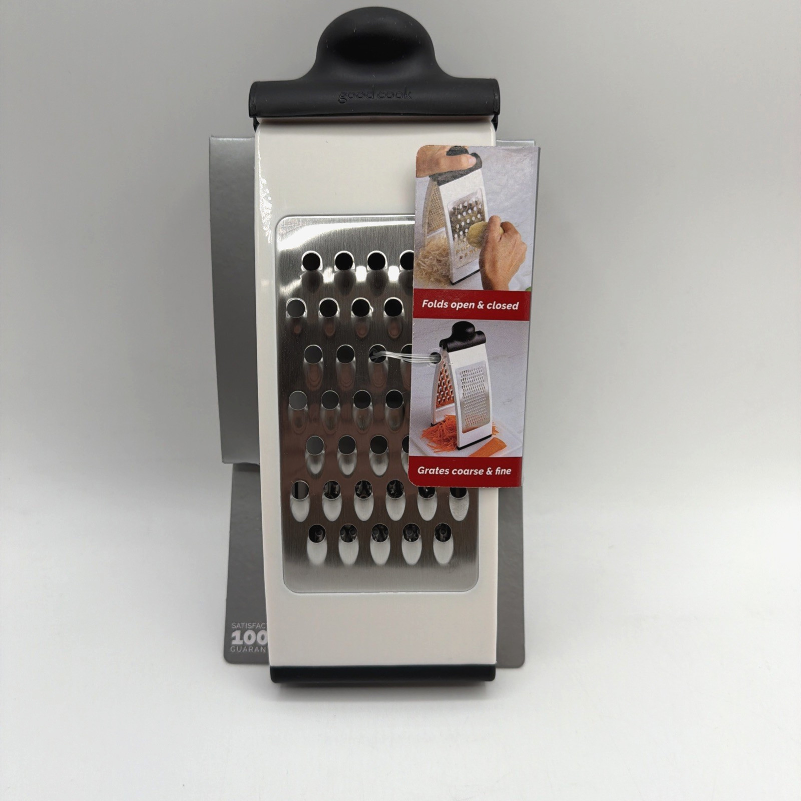 Good Cook Fold One Size Black and Red Grater 1 Pack gallery