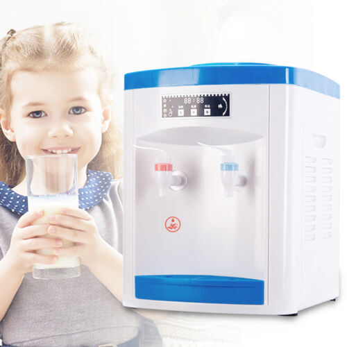 Desktop Water Cooler Dispenser Top Loading Water Dispenser Hot & Cold Water Blue gallery
