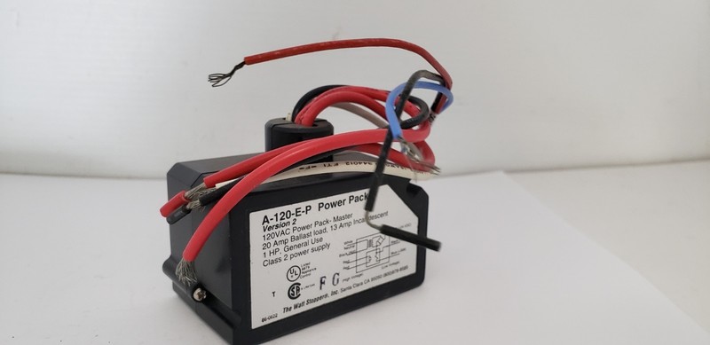 WATT STOPPER A-120-E-P POWER PACK, 120 VOLT, 20 AMP BALLAST LOAD, NIB gallery