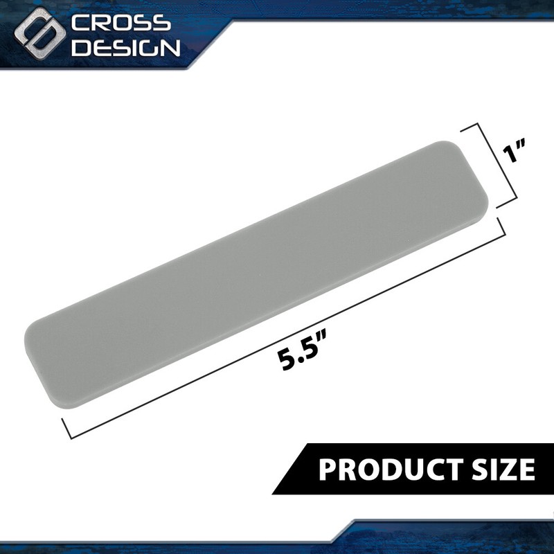 Light Gray Composite Decking boards End Cap Set (4 pcs in One Package) 5.5” gallery