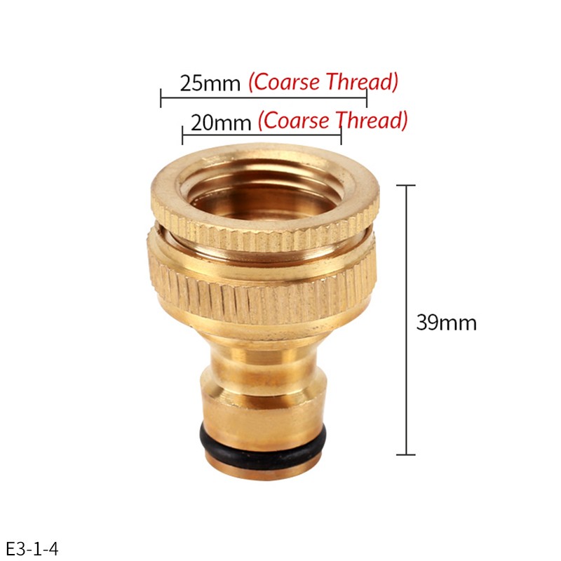 Brass Tap Connector Adaptor Universal Garden Water Fit Hose Pipe Tap Female Male gallery
