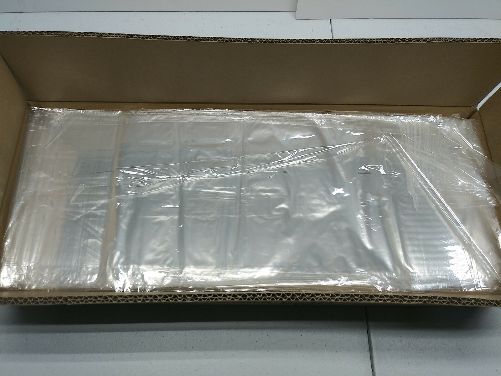 (1000) Polypropylene Clear Bakery Bag, Plastic Bread Food Bag 8" x 22" 12" x 16" gallery