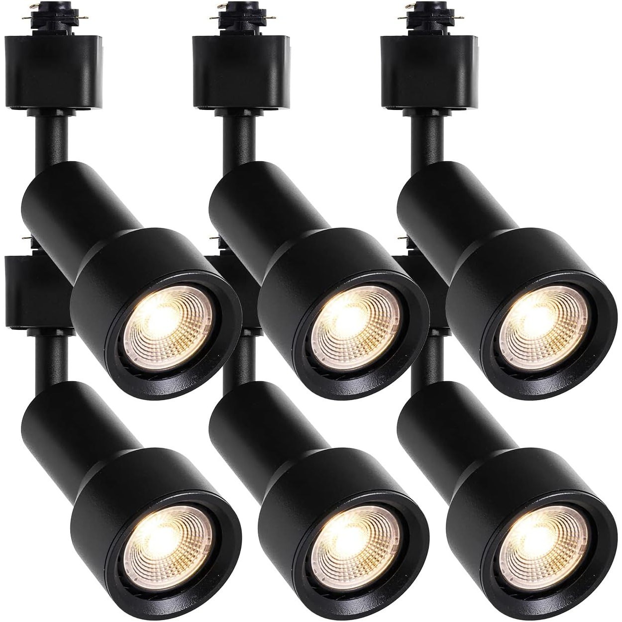 6-PACK EAGLOD 10W LED Track Lighting Heads,Halo H-Type Light Heards,36°Accent gallery