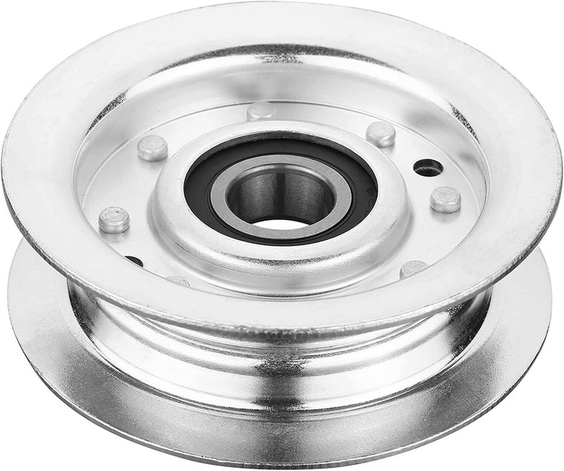 3 Deck Flat Idler Pulley Kit For John Deere E140 E150 E160 E170 S140 S160 S170 gallery