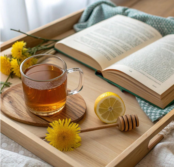 FullChea Dandelion Leaf & Root Herbal Tea Bags 50 Ct Caffeine Free Non GMO gallery