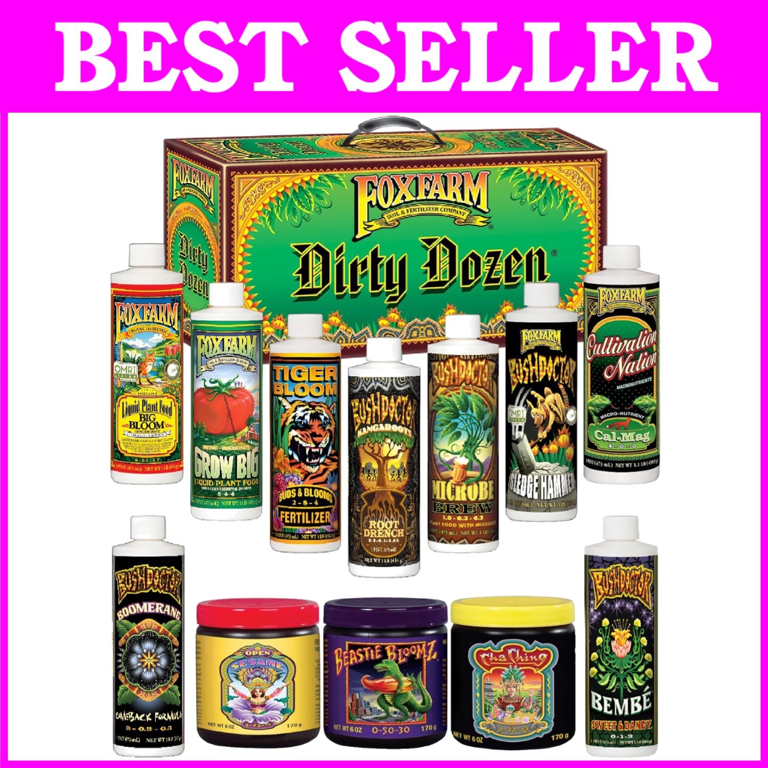 Fox Farm Liquid Nutrients Kit - Boosts Plant Growth & Blooms gallery