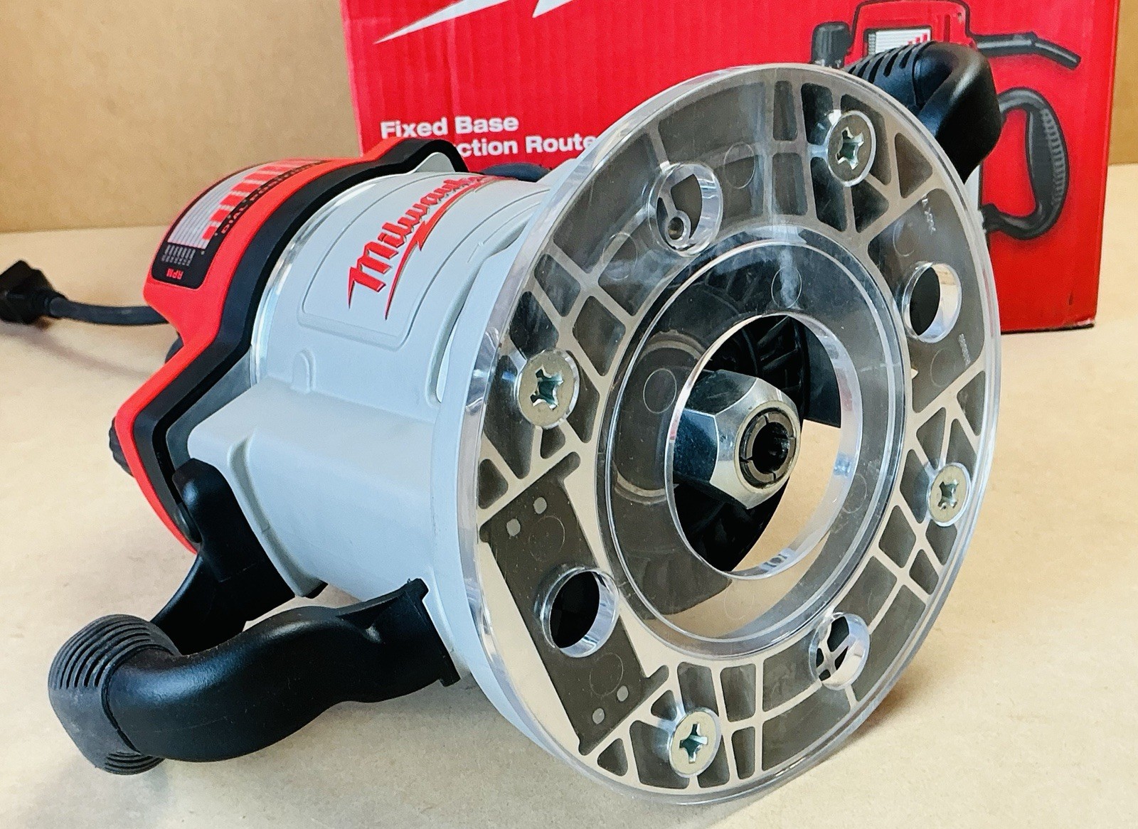 Milwaukee 5625-20 3-1/2 Max HP Fixed-Base Production Router NICE gallery