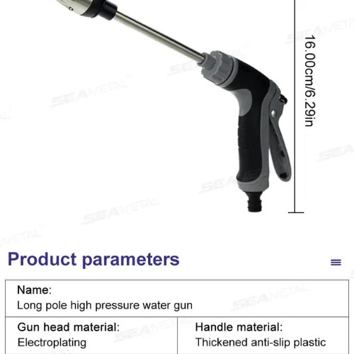 Hose Hawk Pro 360° Rotating Pressure Washer Nozzle with 3 Spray Modes gallery