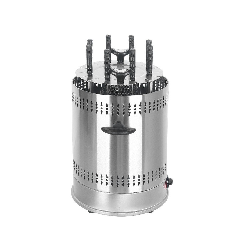 Electric Automatic Rotating Skewers Machine With 6/8/10 Forks Stainless Steel gallery