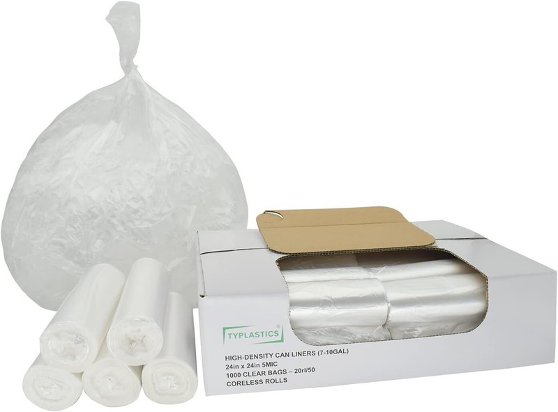 Eco-Friendly 1000 Count Perforated Trash Bags - 7-10 Gallon Versatility gallery