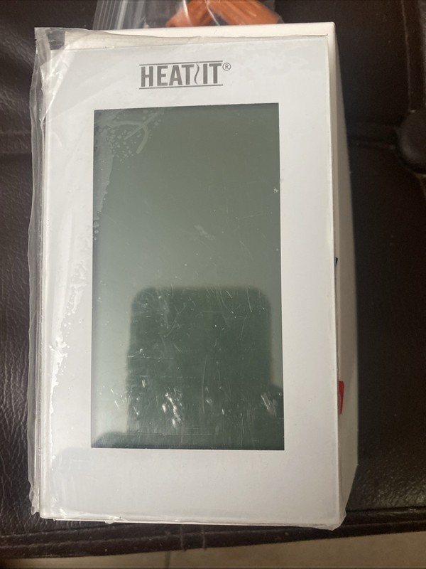 HEATIT ET-72G(W) Digital Programmable Thermostat with Large LCD Display gallery