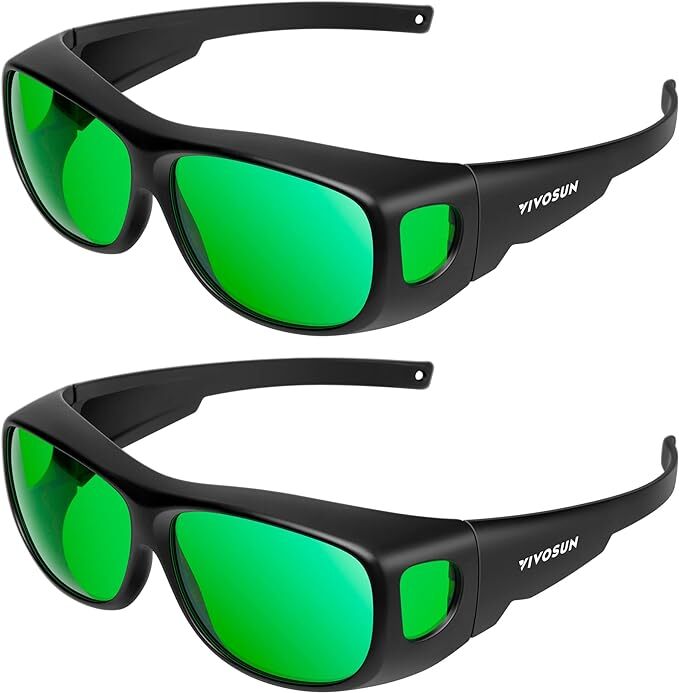2Packs Indoor Hydroponics LED Grow Light Room Tent Glasses Goggles US gallery