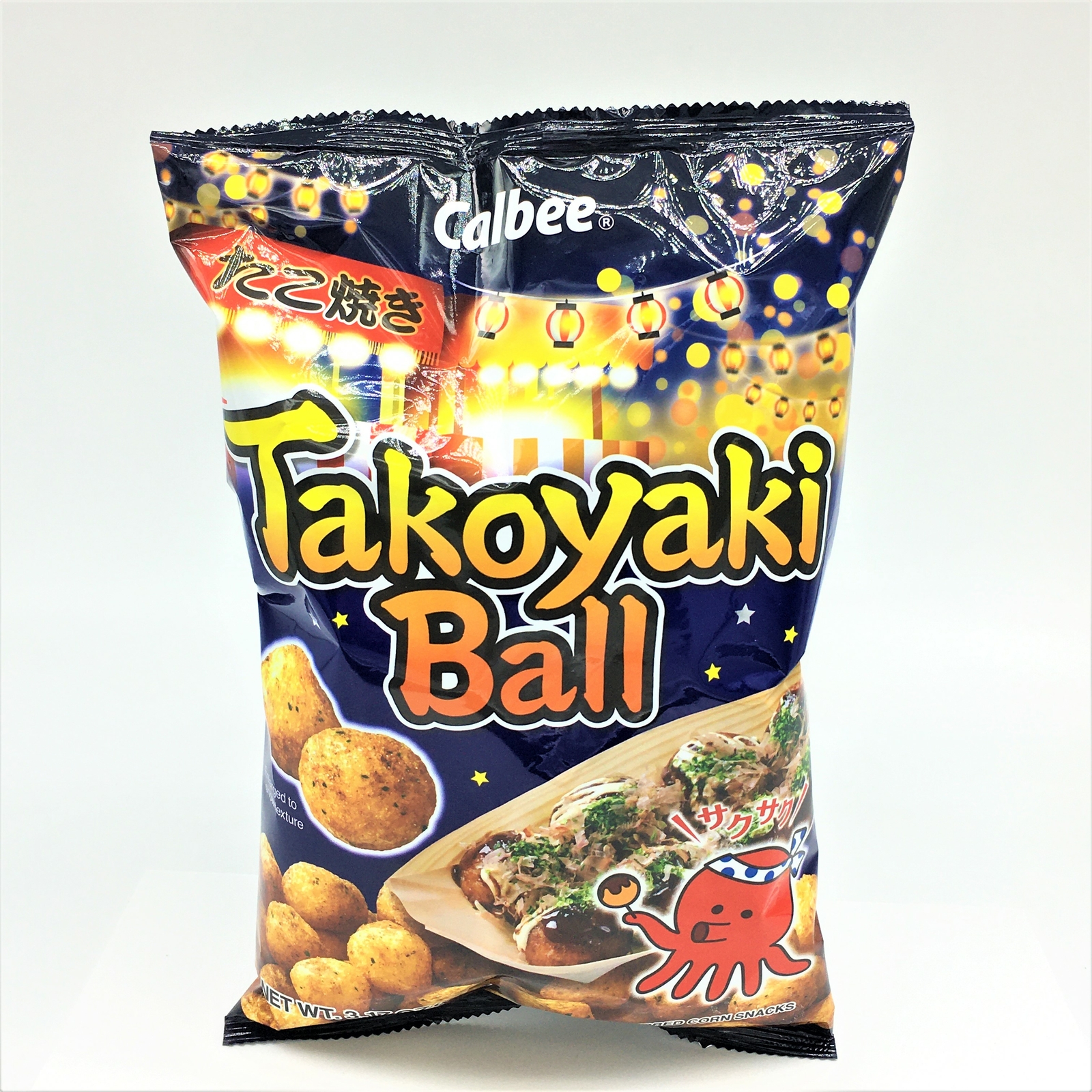Calbee Takoyaki Ball -Corn Snacks 3.17oz / 90g gallery