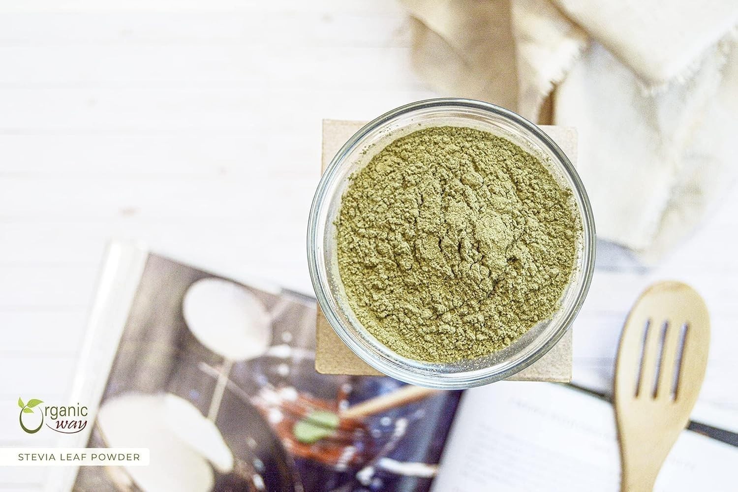 Organic Way Stevia Leaf Extract Powder - Organic, Kosher & USDA Certified gallery