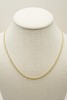 10K Yellow Gold Rope Chain 18” – 1.5mm Classic Twisted Necklace Jewelry gallery
