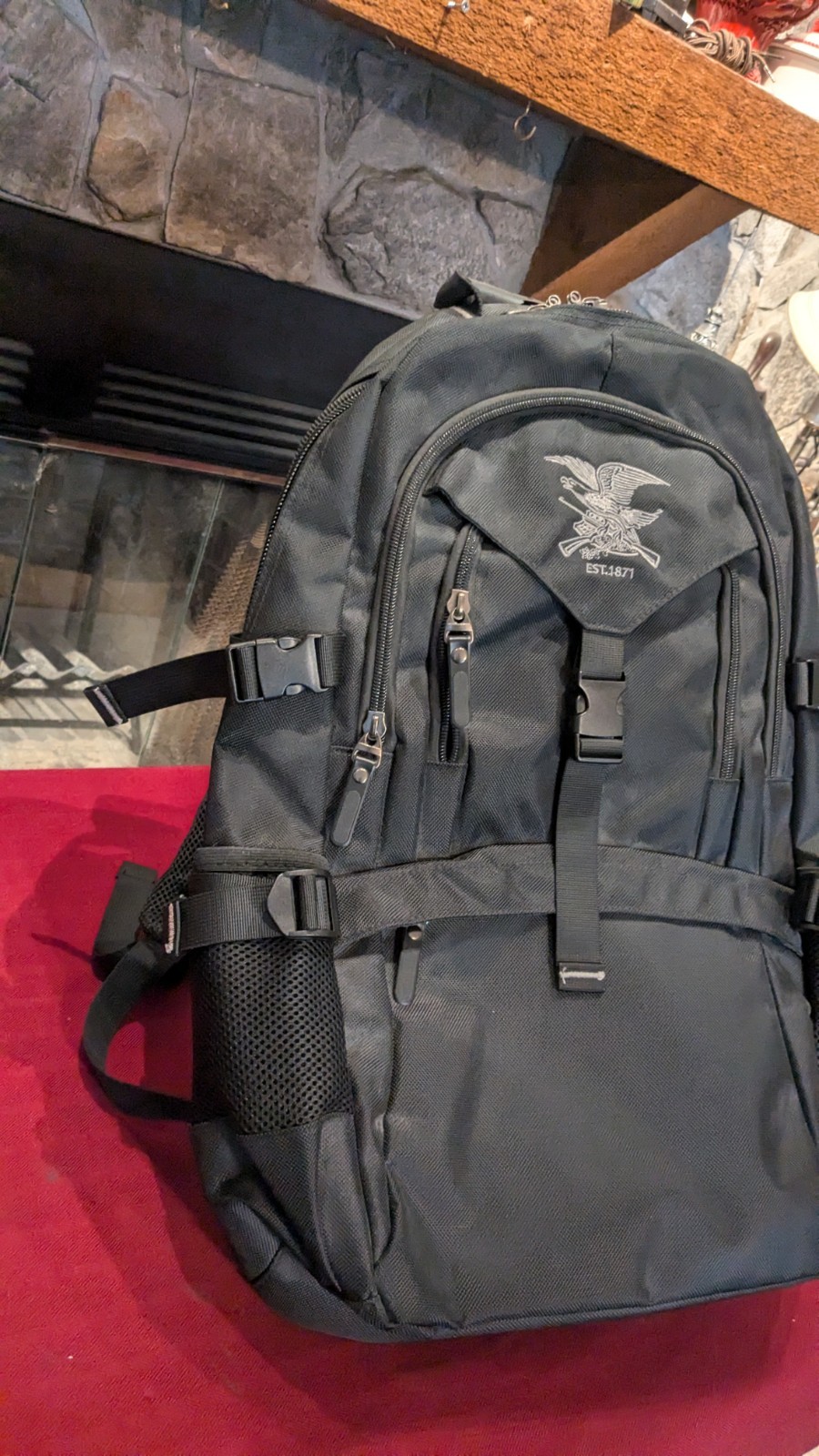 Field & Stream  Hiking Backpack In Charcoal Grey/Black 3