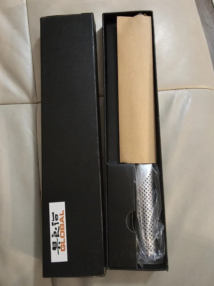 Global G5 7" Vegetable Knife " Cromova 18 Stainless Steel. | New in Box gallery