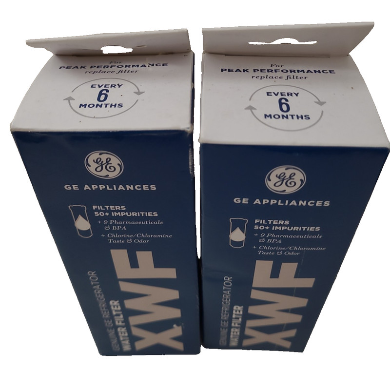 2Pack GE XWF Replacement XWF Appliances Refrigerator Water Filter NIB gallery