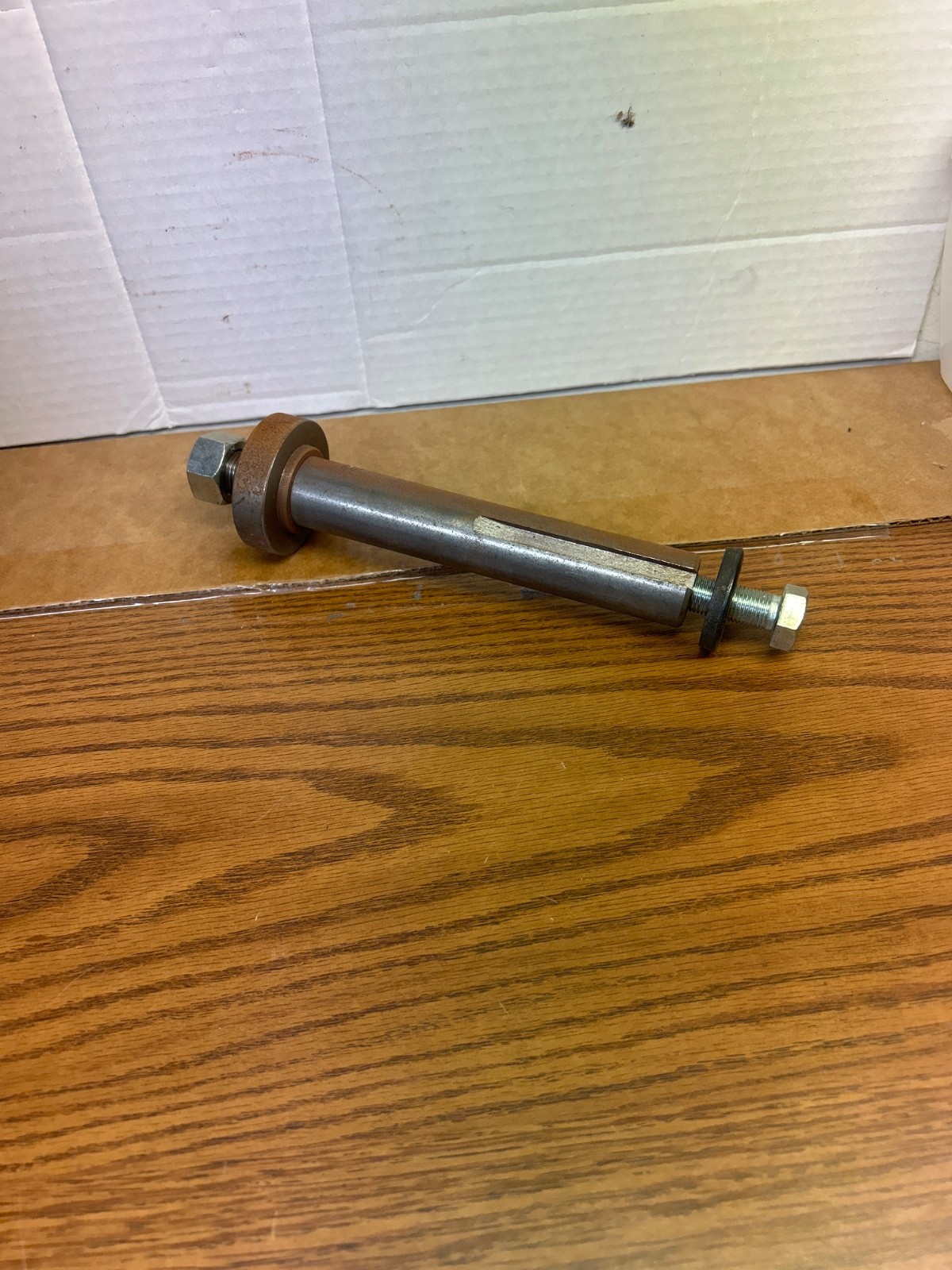 DIXON SPINDLE SHAFT 539119693 READ Description Blade held on with nut gallery