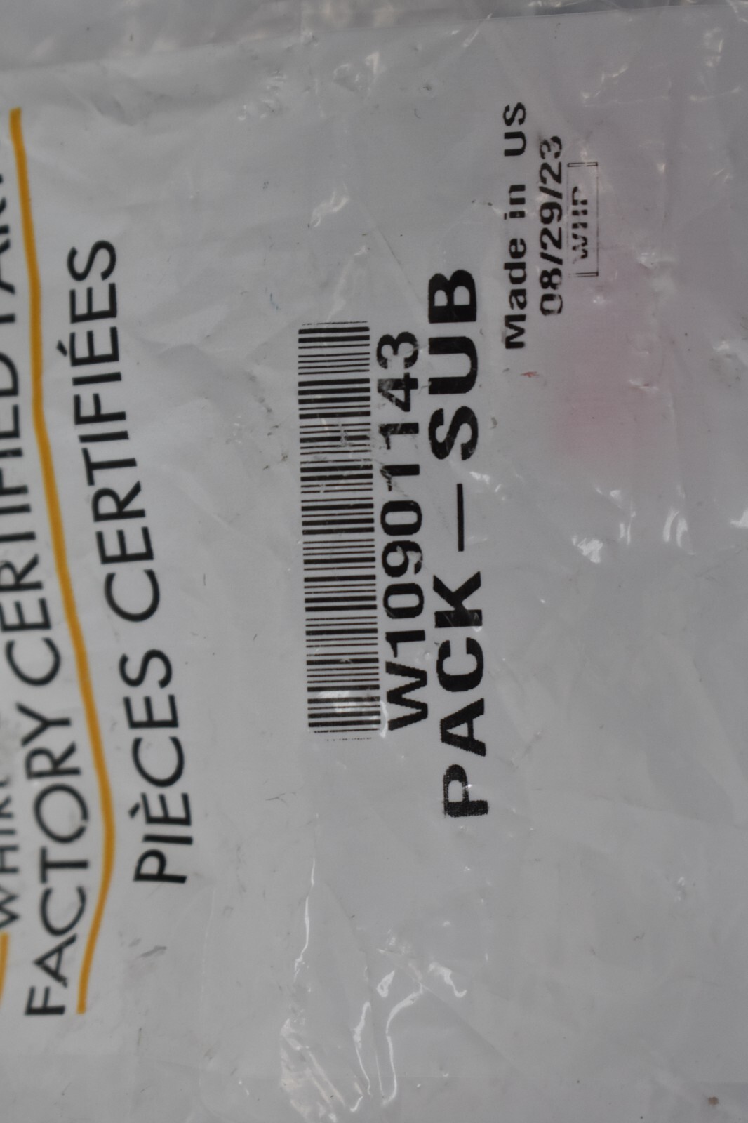 Whirlpool Genuine OEM Refrigerator Center Hinge Hardware Pack W10901143 gallery