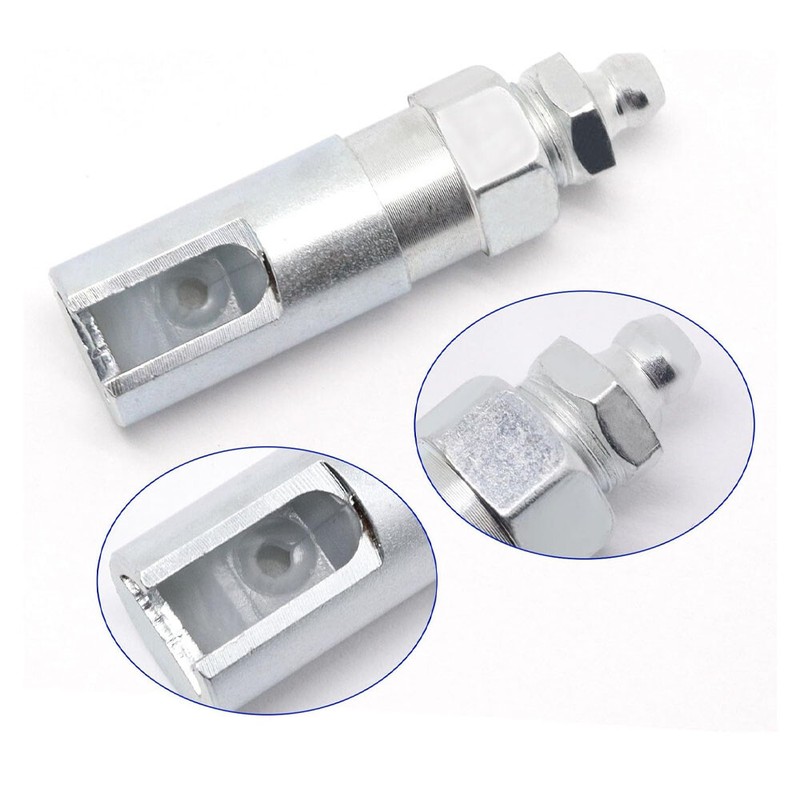 1/2PC Right-Angle 90-Degree Push-on Grease Coupler With 1/8 Inch NPT Threads US gallery