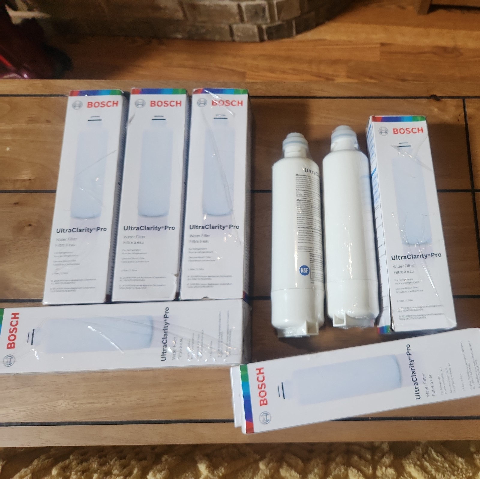 8 Refrigerator Water Filter Bosch Ultra Clarity Pro BORPLFTR50 11025825 11032531 gallery