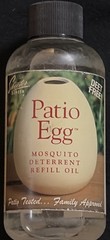 Skeeter Screen Patio Egg Mosquito Deterrent Refill Oil, 8 Ounces, 8 Fl Oz NEW
