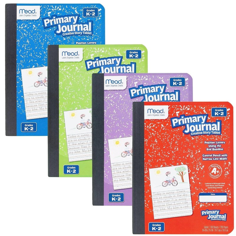Primary Journal Notebook, 100 Sheets, Grades K-2 gallery