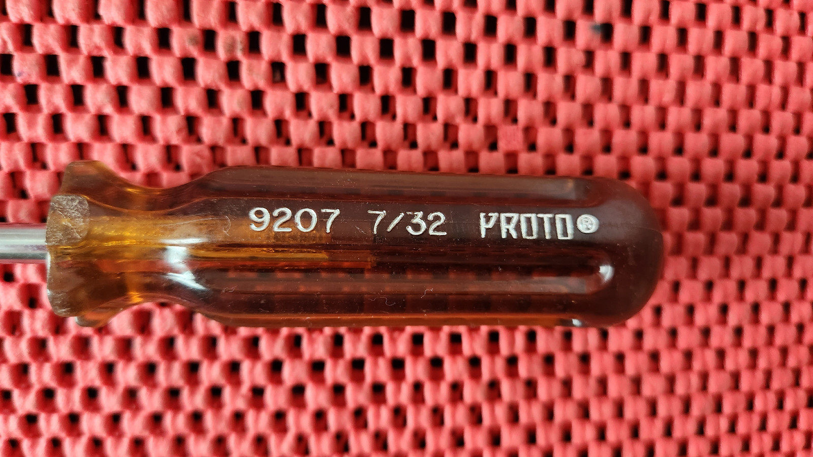 MADE IN THE U.S.A. PROTO 7/32" NUT DRIVER #9207, HOLLOW SHAFT gallery