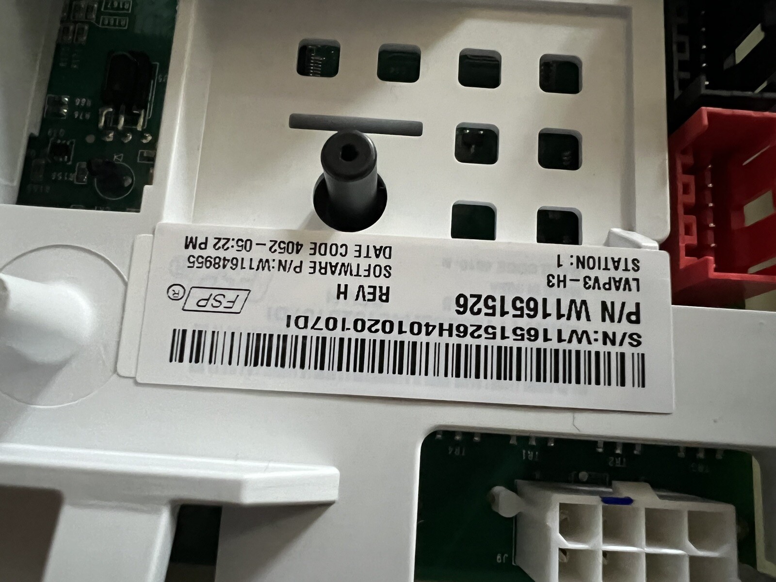 Whirlpool Washer W11651526 Main Control Board gallery