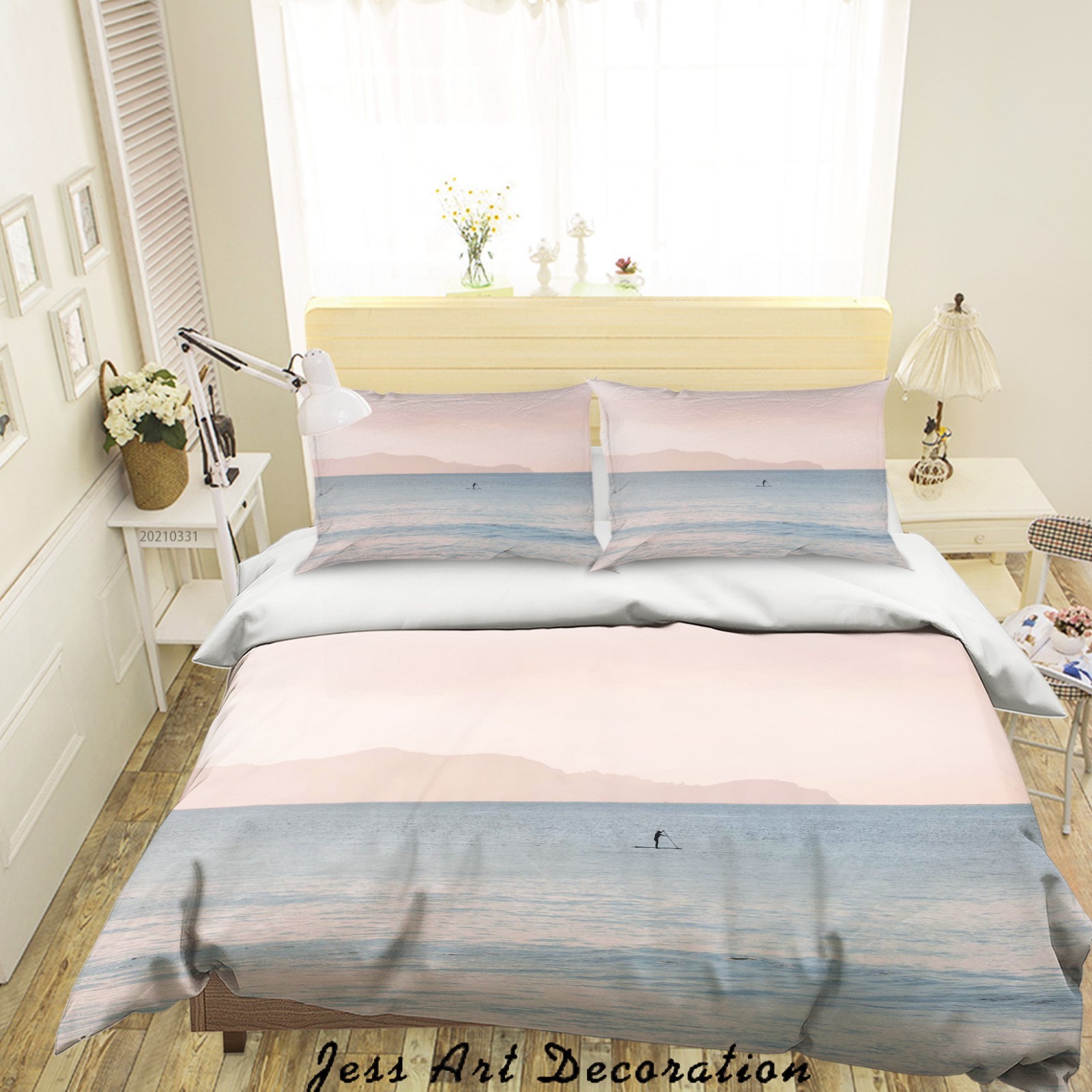 3D Lake Landscape Quilt Cover Set Bedding Sets Pillowcases gallery
