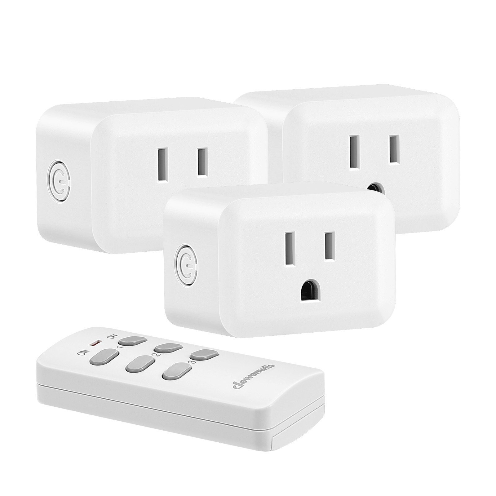 DEWENWILS Wireless Remote Control Outlet,Remote Light Switch,1 Remote 3 Outlets gallery