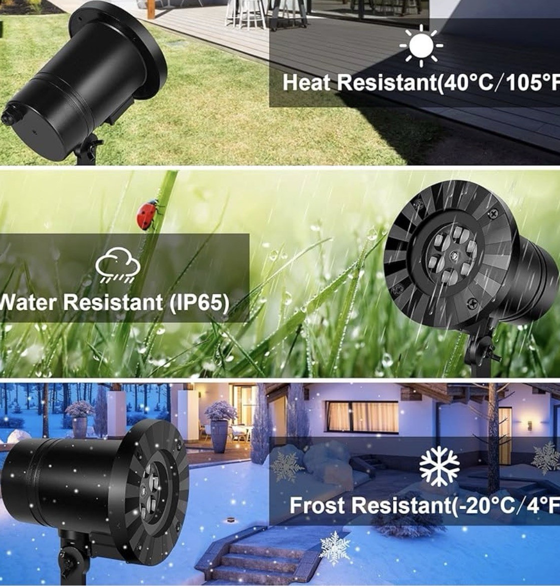 IP65 LED Accent Spotlight, Multicolor, Adjustable, Indoor/Outdoor, Cartoons gallery