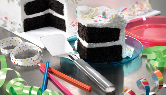 Rada R133 Mini Server Solid face Spatula Made USA baking desserts, jello + S/S gallery
