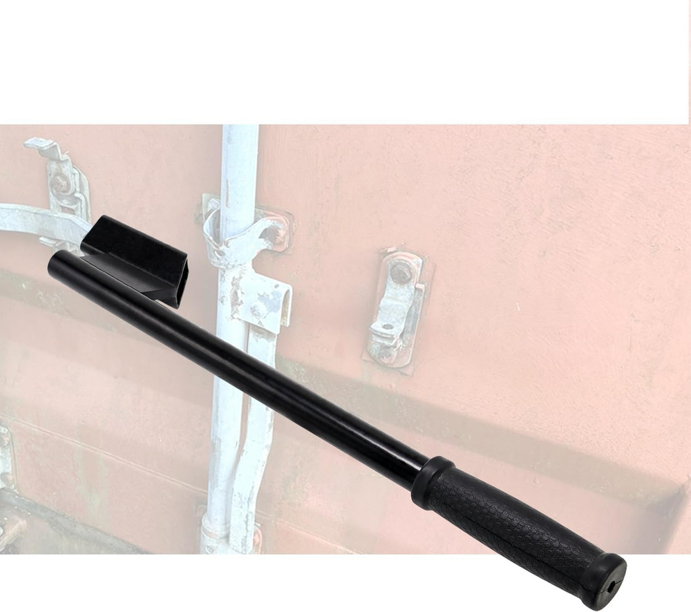 Container Door Leverage Tool Enhanced Persuader Bar Ergonomic Design FBA Compli