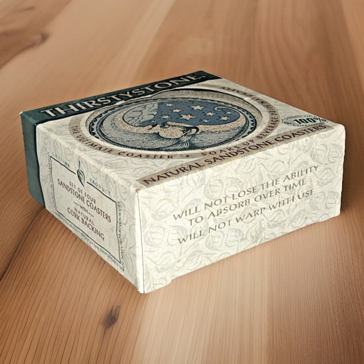 Thirstystone ~ Natural Sandstone Coasters ~ 4 Sun and Moon ~ *NEW* gallery