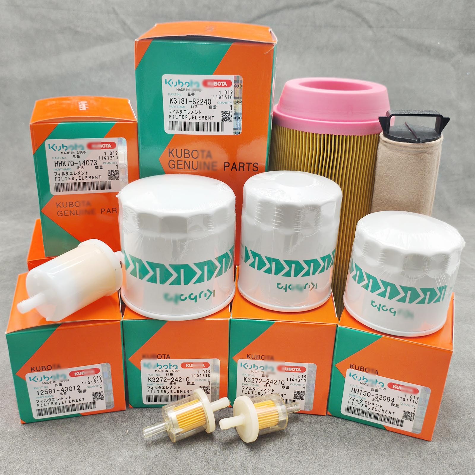 New Complete Filter Service Kit for Kubota ZD1211 ZD1511 gallery