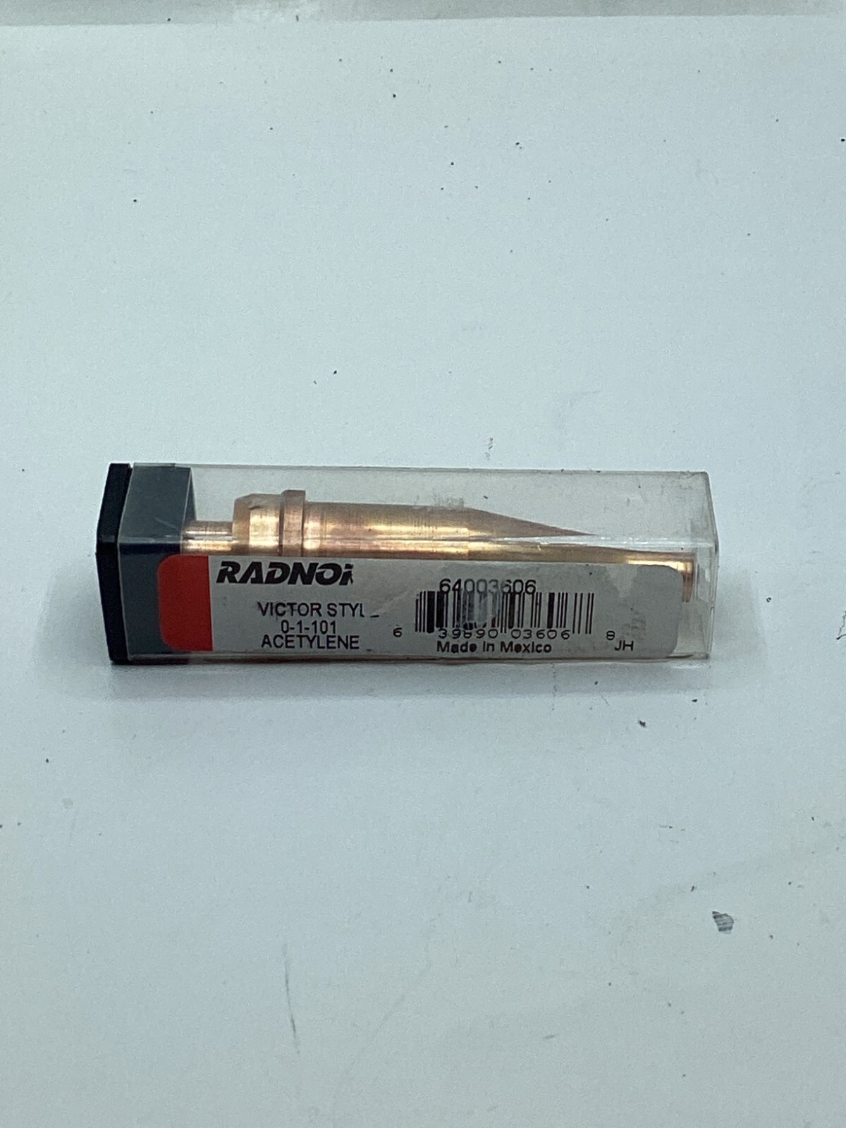 OEM Radnor 0-1-101 Victor Style Acetylene Cutting Tip Size 0, 64003606 gallery